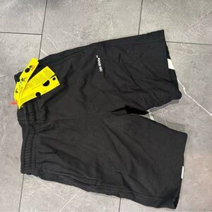 Off-White Black Kids Shorts